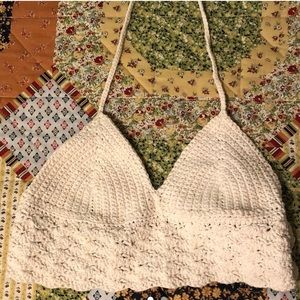 Handmade Bohemian Crochet Bralette